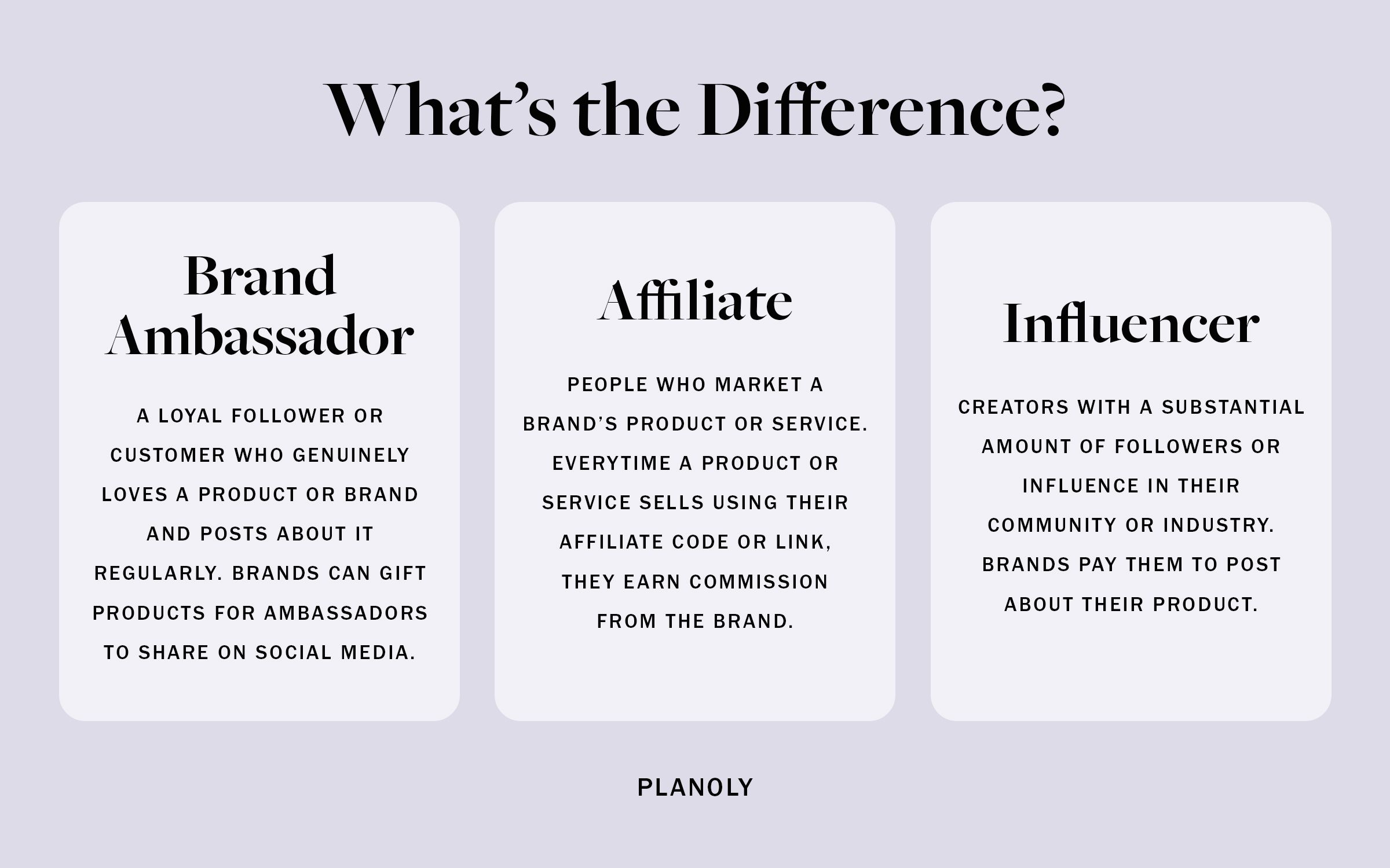 PLANOLY - Blog - What is a Brand Ambassador - Horizontal